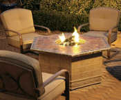 Homecrest patio embers firepit