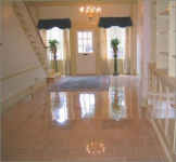 polished granite floor