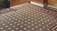 quarry tile floor design