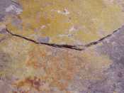 Indian slate showing a potential flake off